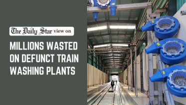Millions Wasted on Defunct Train Washing Plants