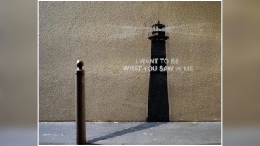 banksy lighthouse graffiti