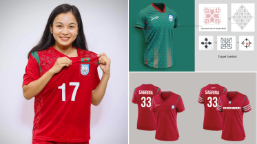 How Tasmit Arny created a heritage‑rooted jersey for Bangladesh Women’s Football team