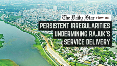 persistent irregularities undermining rajuk's service delivery