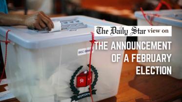 Announcement of a February election