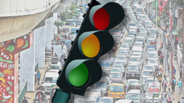 Dhaka city semi automatic traffic signals