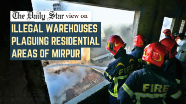Illegal warehouses plaguing residential areas of Mirpur