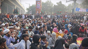 Inqilab Moncho Shahbagh blockade