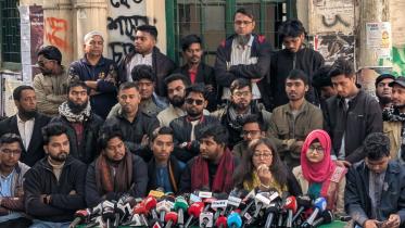 Students Against Discrimination press conference