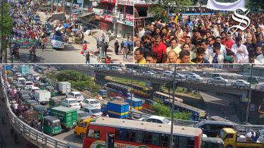 traffic jam in Dhaka