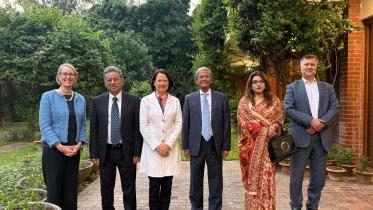 Mirza Fakhrul and UK Minister meeting