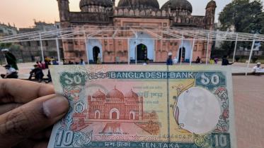 My Dhaka Dhakas landmarks on banknotes Canvases of history and heritage.jpg