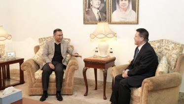 Tarique Rahman meeting Chinese envoy