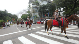 Police on duty during Eid-ul-Fitr 2026