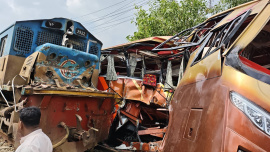 cumilla train bus accident today