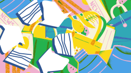 An illustration of circular economy