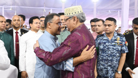 Eid prayer at National Eidgah Bangladesh 2026