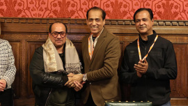 Rahat Fateh Ali Khan honoured at UK Parliament