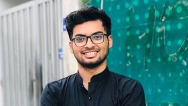 burial of Bangladeshi student killed in US