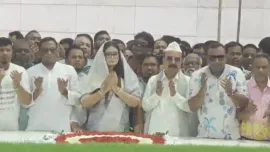 BNP leaders pay tribute to Shaheed President Ziaur Rahman and former Prime Minister Khaleda Zia at the Zia Udyan. Photo: UNB