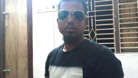 Badal Moral was the president of Baruipara Union Krishak Dal under Bagerhat Sadar upazila. Photo: Collected