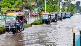 Khulna floods after rain