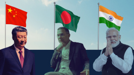 Bangladesh foreign policy with China and India