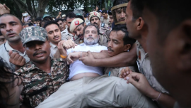 Rahul Gandhi detention latest update