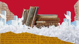 AI companies buying and destroying books