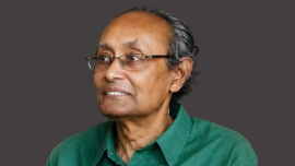 A portrait of Sumit Sarker
