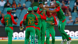 Bangladesh's players