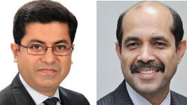 Awami League Candidate Fazle Noor Taposh and Atiqul Islam