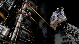 Fire incident in Dhaka Bailey Road