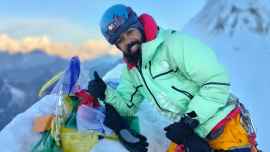 Bangladeshi mountaineer Babar Ali conquers Everest