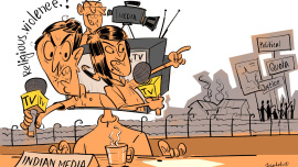 Bangladesh protests and Indian media narratives