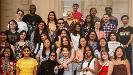 Participants of "Between the Lines (BTL): Peace and the Writing Experience" programme