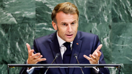 French President Emmanuel Macron. File Photo: Reuters