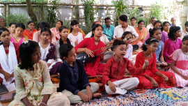 Mayer Tori teaching folk songs to northern children_db1b.jpg