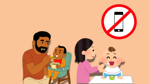 Is your toddler distracted by screens at mealtime? Here’s why