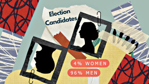 women participation in national politics Bangladesh