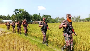 BGB personnel have been placed on maximum alert to prevent illegal infiltration, smuggling and other subversive activities. Photo: Star