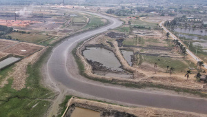 Shoilmari river dying due to siltation in Khulna