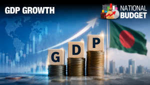 GDP growth target Bangladesh 2026-27