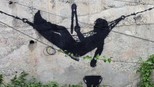 Subodh graffiti in Sikkim India