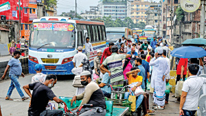 Babubazar Bridge Traffic Jam