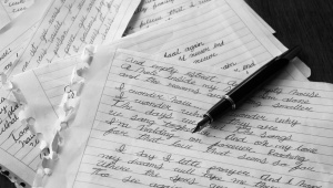 What did love letters have that messages today do not?