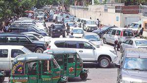 Dhaka's illegal parking