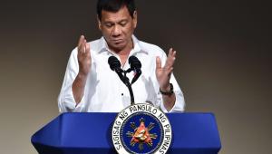 Philippines' President Rodrigo Duterte