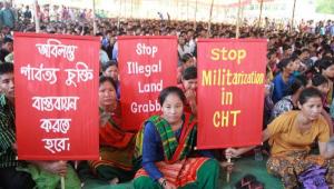 Protests for land rights in CHT
