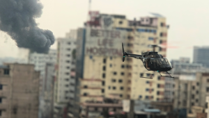 Streets of fire, skies of smoke: Witnessing a revolution through my window