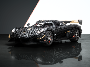 Life-size Lego Koenigsegg