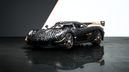 Life-size Lego Koenigsegg