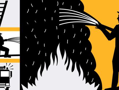 Fire at Walton warehouse