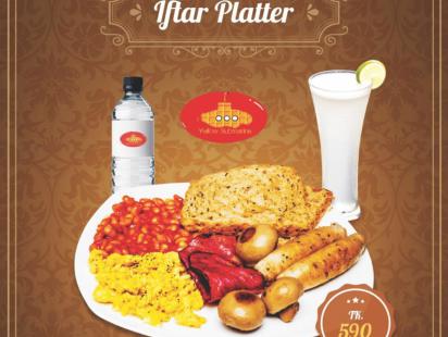 Iftar platter